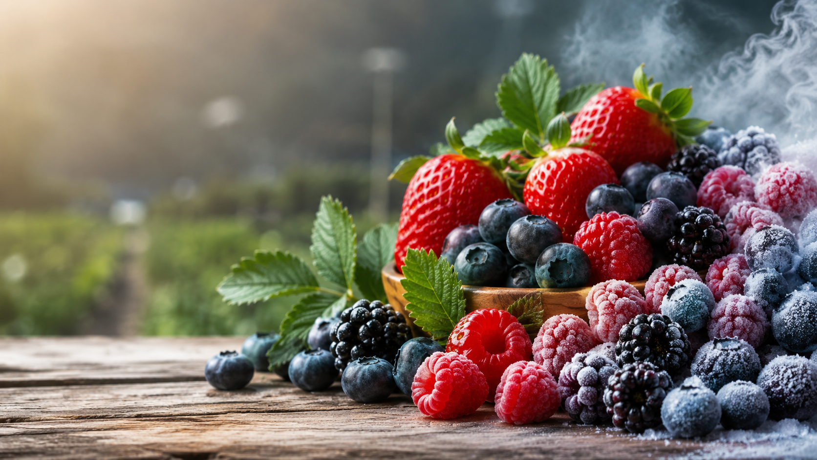 Fruta fresca y congelada de Chile para mercados exigentes.